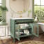 Meuble-lavabo autoportant avec tablette de rangement-568889066
