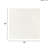 30"W X 30"H 1.25"D Abstract Wall - Resin White Gloss Indoor Art Modern Decor Piece-573710311