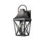 Ariel Outdoor 2-Light Wall Lantern with Clear Glass