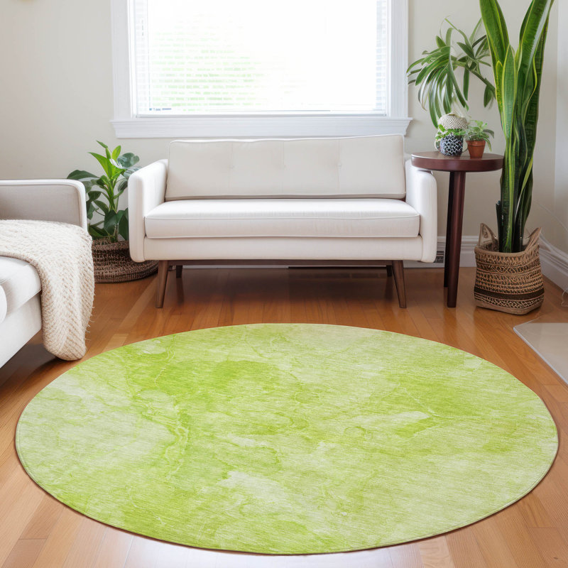 Tapis intérieur / extérieur Alta avec envers antidérapant, Rond 8 pi