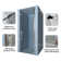 34-35.5 in.W x 72 in.H Pivot Frameless Glass Shower Door