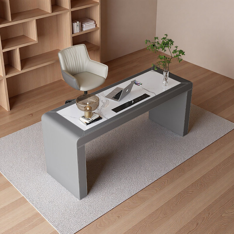 Unique and Stylish Desk, 29.92" H x 62.99" W x 23.62" D