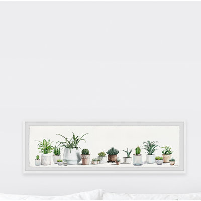 " Small Space Gardening " Painting Print