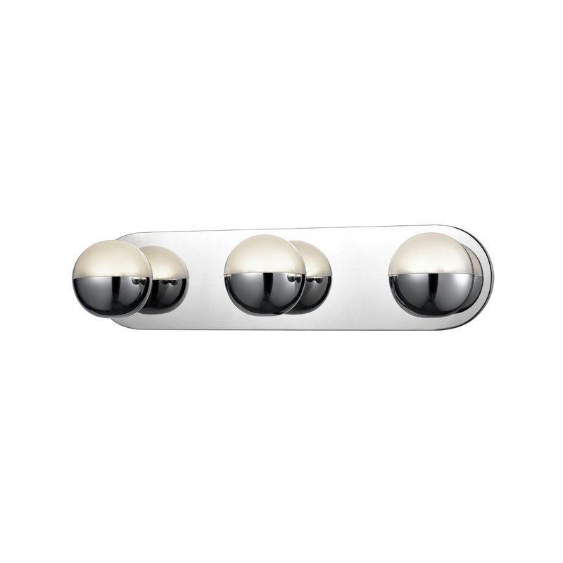 Barre pour salle de bain Pluto, Chrome