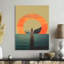 Décoration murale minimaliste, déesse de l'océan grec - femme moderne-106100199-106100202