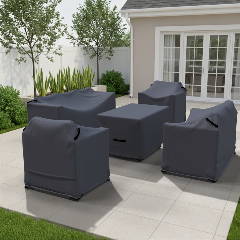 Alturas Standalone Outdoor Furniture Covers For 5 Piece Seating Group