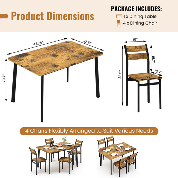 Dimensions du produit