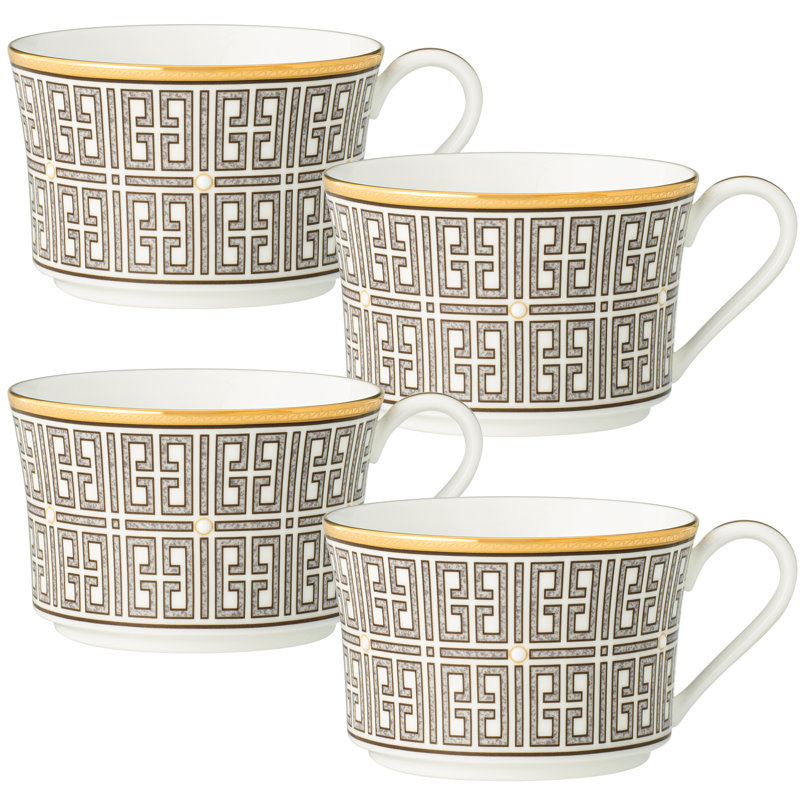 Noritake Infinity Cups, 7-1/2 oz., Bronze
