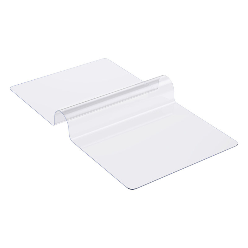 Protecteur de table en PVC transparent - Housse de bureau transparente robuste de 1,5 mm d'épaisseur et tapis en vinyle imperméable pour tables de salle à manger, de bureau et d'artisanat