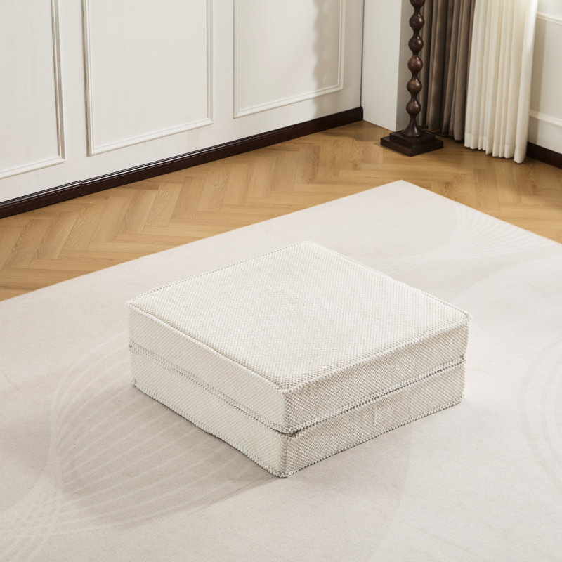 Lit modulaire convertible blanc Mahjong