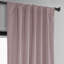 Rideaux en velours moelleux Matra pour chambre à coucher ‑ rideaux obscurcissants pour les fenêtres de salon, panneau simple-1630843097-1630843104