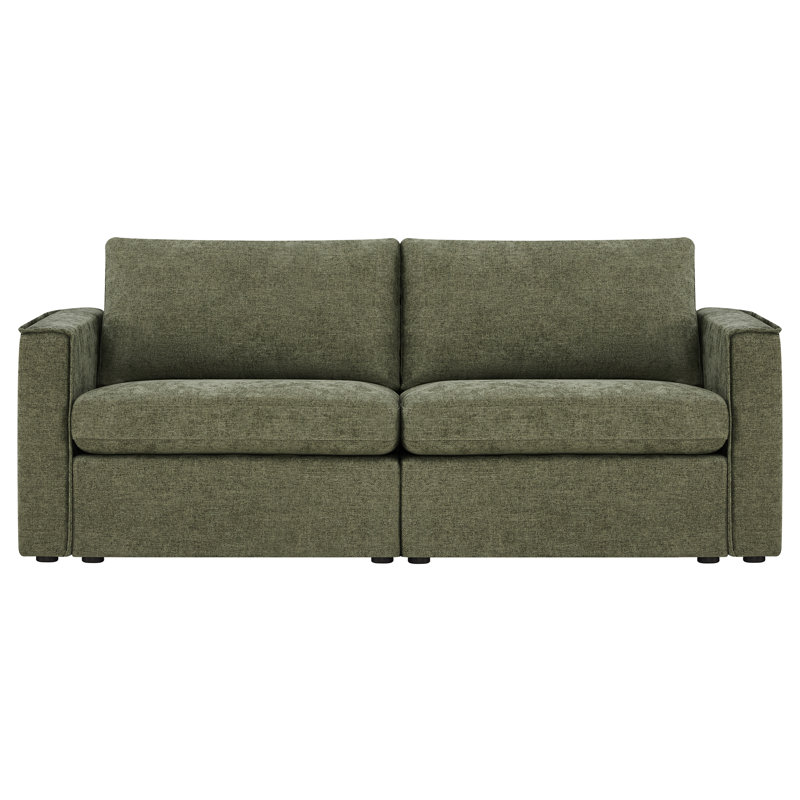  Canapé modulaire rembourré 2 pièces Luxe, Green