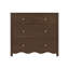 Commode 4 tiroirs Sutton, noyer-356734111