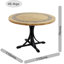 Vermont Stone Dining Table with 4 ASCOT DELUXE Chairs Garden Set