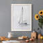 Misty Harbor I - Peinture sur toile encadrée-536481562-536481563