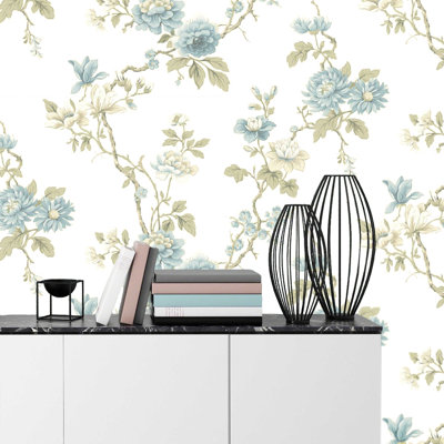 Retro Peony Roll