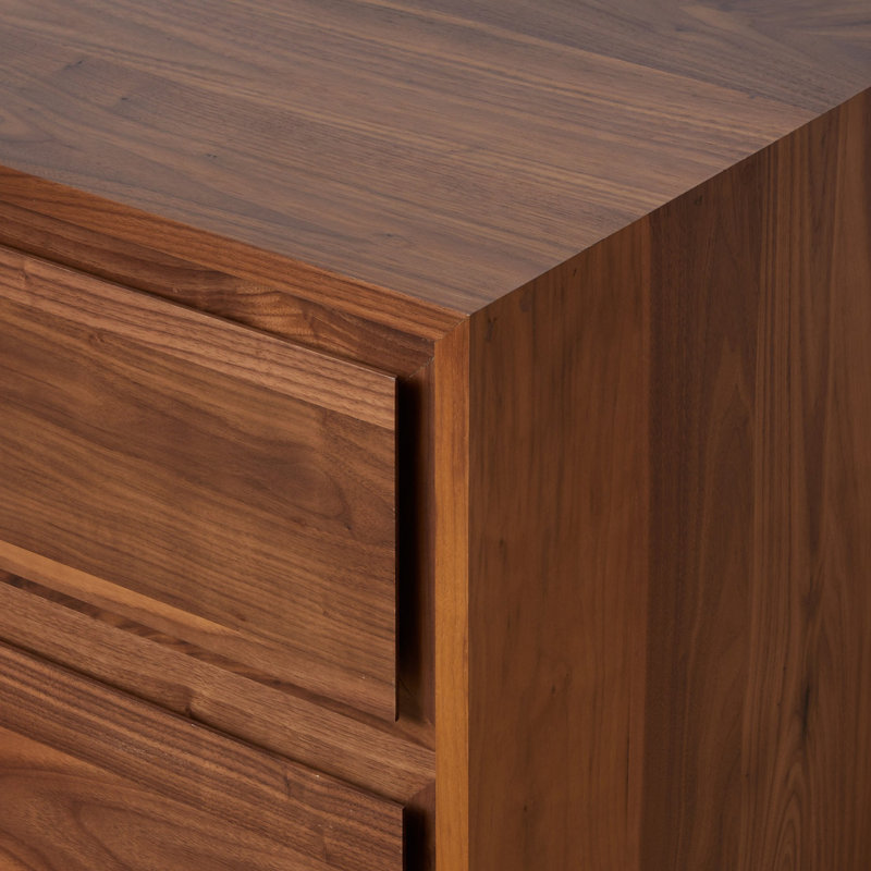 Stafford 2 - Drawer Solid Wood Nightstand