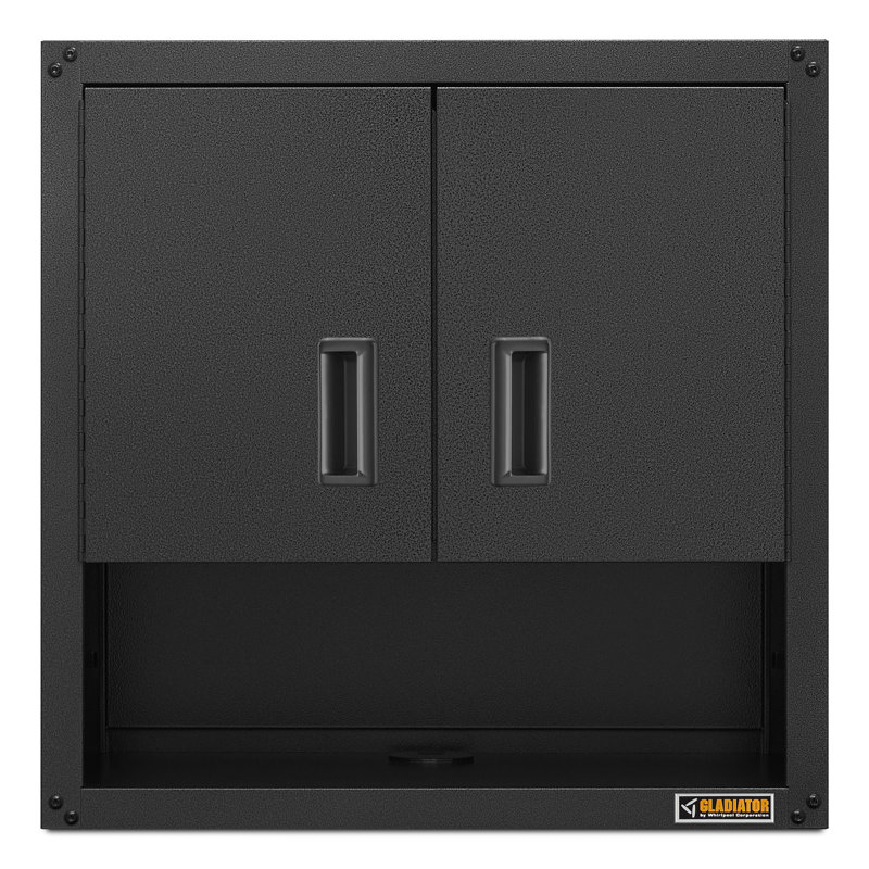 Ready-To-Assemble 3/4 Door Wall Gearbox, Black