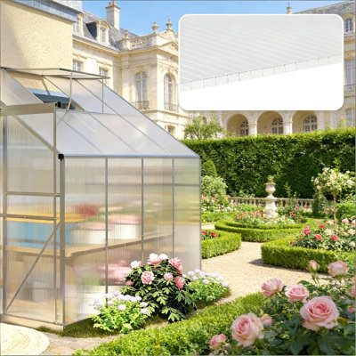 Twin-Wall Design Garden Greenhouse Panels,Greenhouse Panels,UV Protected Wall Sheet Panels(Only Panels)
