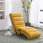 Chaise longue rembourrée avec vibration pour la détente-129859477