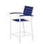 Chaise avec accoudoirs de comptoir POLYWOOD Euro-9705789-9705804