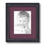 Cadre pour photo simple 6 "x 8" en bois mat-70816310