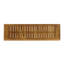 Banc de patio en bois et métal