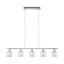 Joellen 5 - Light Kitchen Island Dome Pendant