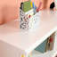 Bibliothèque blanche / à conserver, plusieurs casiers, rangement compact, casiers de rangement, construction