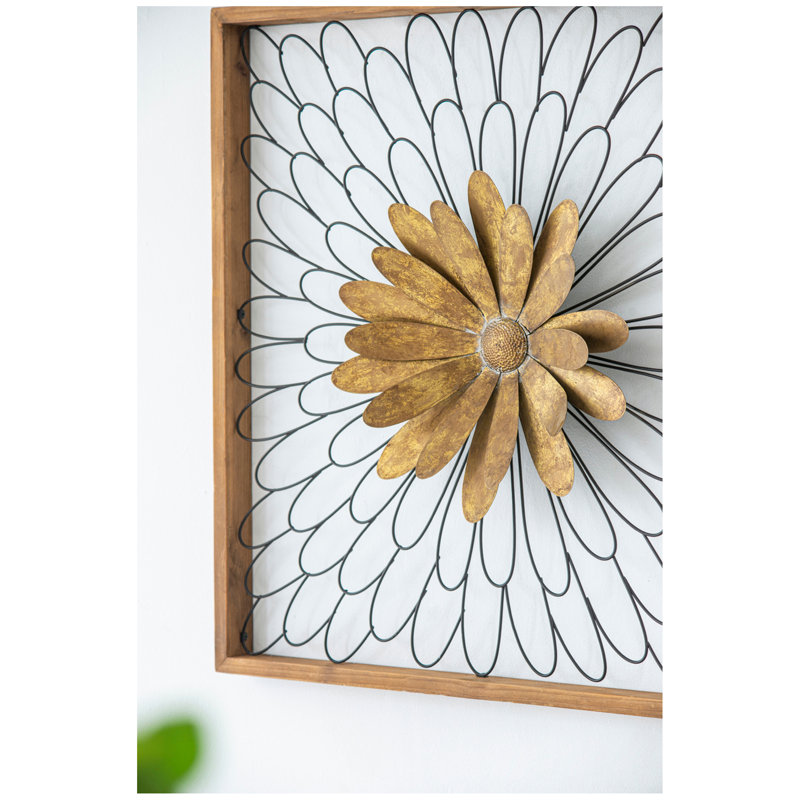 Décoration murale de 30 po x 2 po x 30 po Ashlyn