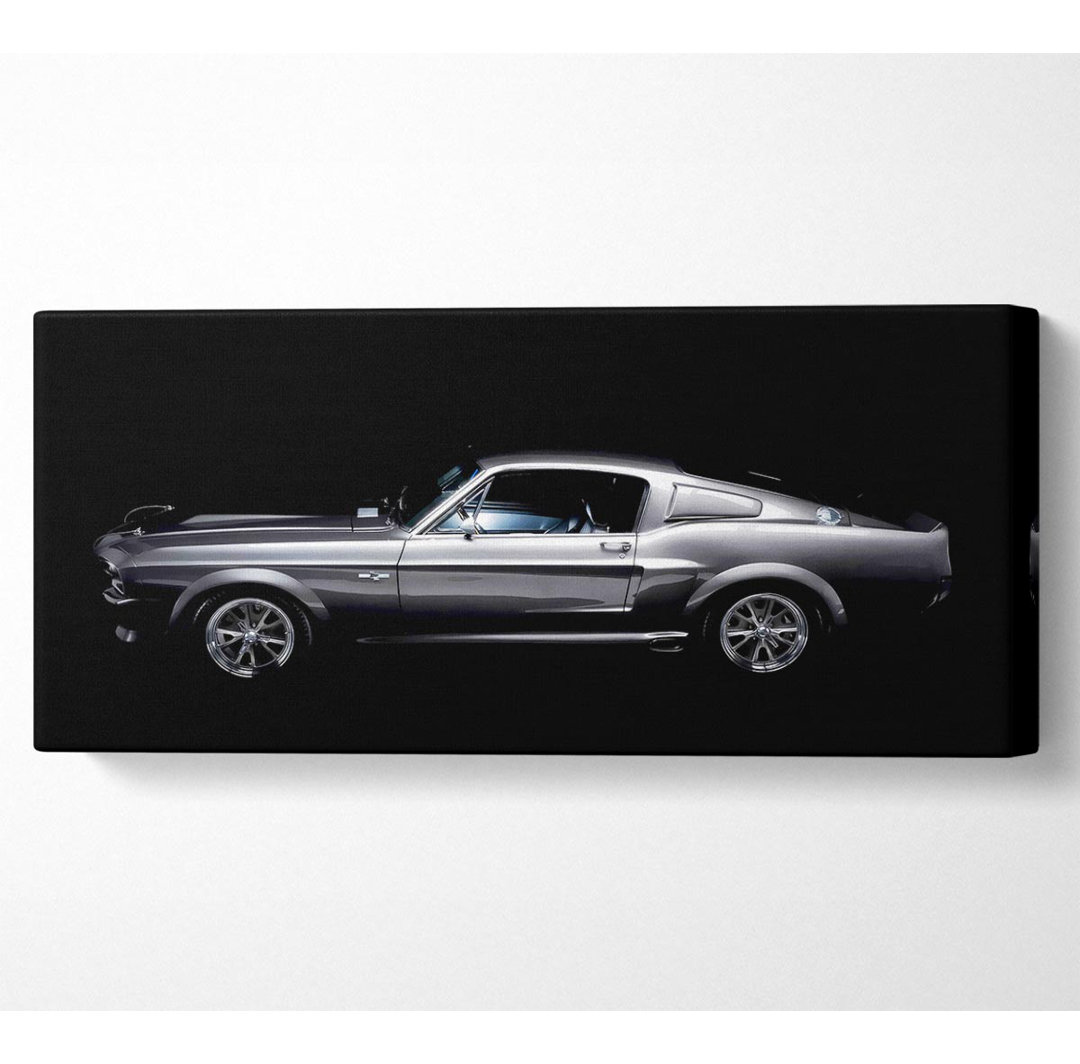 Mustang Fastback Seitenprofil - Drucken