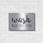 'Wash - Brush - Floss - Flush Sign' by Marla Rae, Metal Wall Art, 24"x16"-1009957127