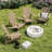 Stackable Adirondack Chairs – HDPE All-Weather Outdoor Patio Chairs-247578168