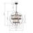 8 - Light Dimmable Globe Chandelier-2051990852-2051990853