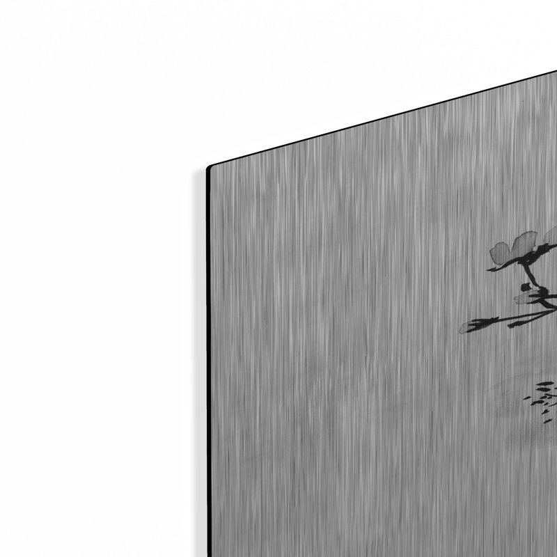 Winston Porter «Branche» par Pechane, art mural en métal, H 36 po x l 24 po