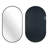 Settimia Metal Flat Wall Mirror-427940348-427940347