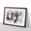 The Purple Tulips - Picture Frame Painting Print-56856301-56856299