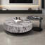Table basse ronde moderne en marbre-110567724
