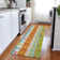 Machine Washable Indoor/Outdoor Chantille ACN1015 Teal Rug