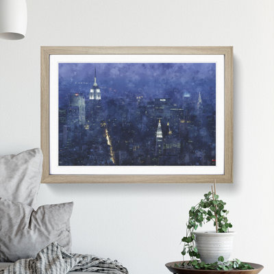New York Skyline Vol.12 - Picture Frame Graphic Art