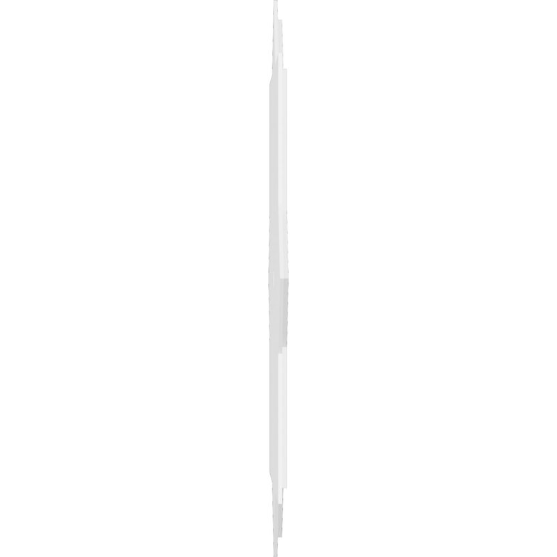 Médaillon de plafond contemporain en PVC Axel, H 1 po x l 36 po x P 36 po