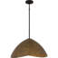 Luminaire suspendu noir mat 4 lumières Ariel