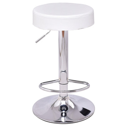 Swivel Upholstered Adjustable Height Counter Stool