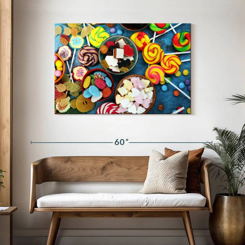 Candy Party, 30" H x 45" W