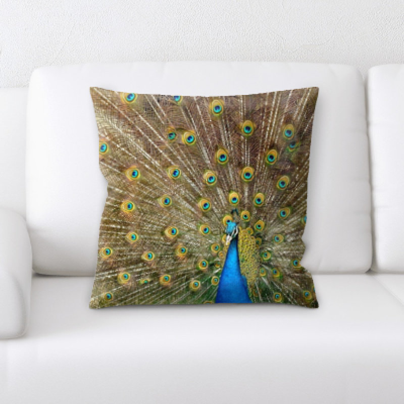 Microsuede Throw Pillow