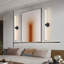 Luminaire à DEL à intensité variable pour meuble-lavabo avec éclairage complet à 360 °, applique murale moderne pour salle de bain, chambre à coucher et salon-96608664-96608665