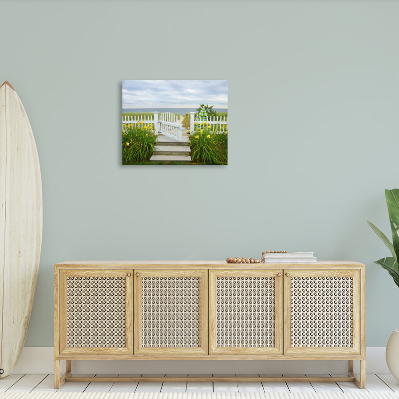 «Garden Path to Beach» par GraffiTee Studios, H 24 po x l 30 po