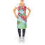 Tennessee Iris in Watercolor Apron-470388889