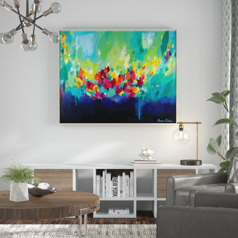 Samui by Amira Rahim - Print on Canvas, 76cm H x 102cm W, Timber