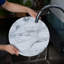 Guein Round Natural Marble Tray-323424109